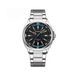 Curren 8455 Luxury Stainless Steel Men’s Watch – Silver & Black