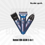 Kemei KM-6330 3-in-1 Hair Shaving Machine Grooming Kit